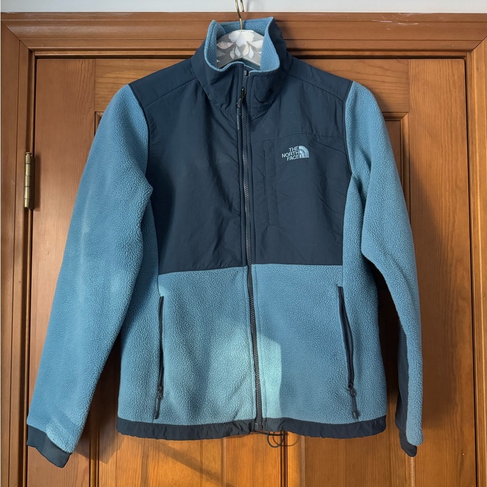 The North Face Light Blue Denali Fleece Jacket